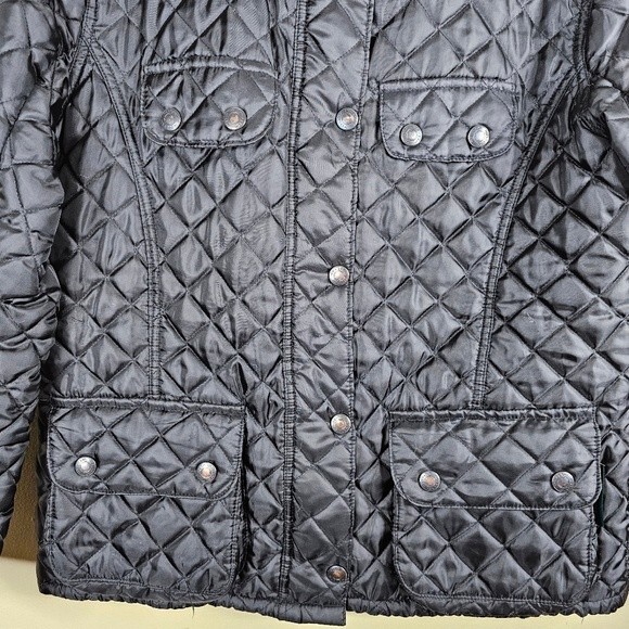 Over Under black quilted fleeced lined jacket size xl 16 - Picture 5 of 9
